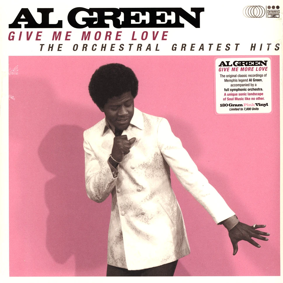 Al Green - Give Me More Love Pink Record Store Day 2021 Edition