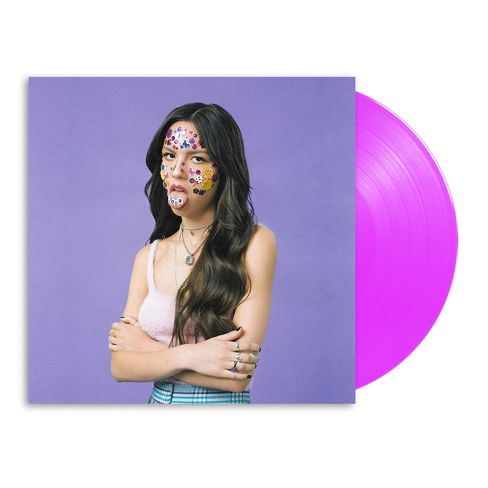 Olivia Rodrigo - Sour Indie Exclusive Transparent Magenta Vinyl Edition