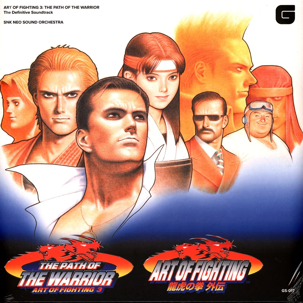 SNK Neo Sound Orchestra - OST Art Of Fighting Volume 3 Remastered Grey & Orange Vinyl Edition