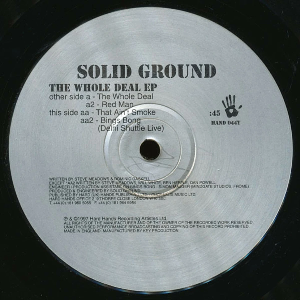 Solid Ground - The Whole Deal EP