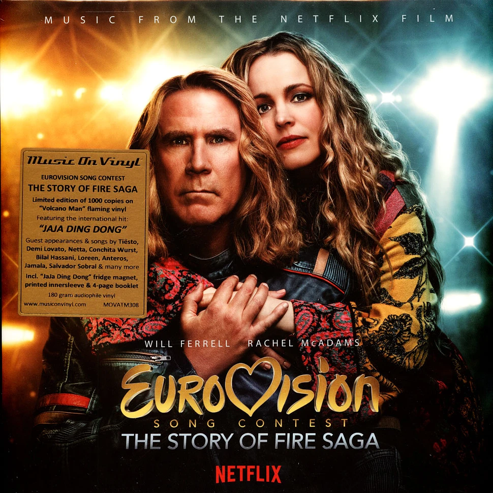 V.A. - OST Eurovision Song Contest: Story Of Fire Saga Black Vinyl Edition