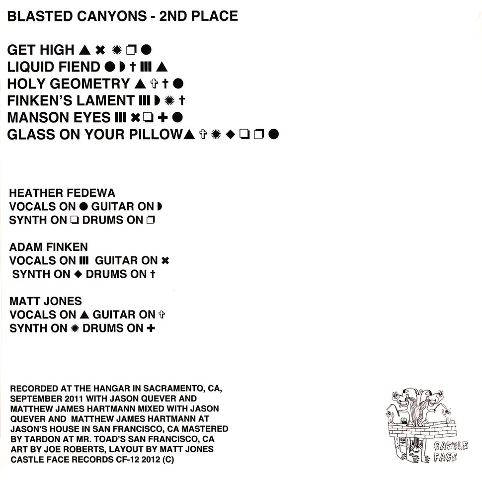 Blasted Canyons - 2nd Place Colored Vinyl Edition