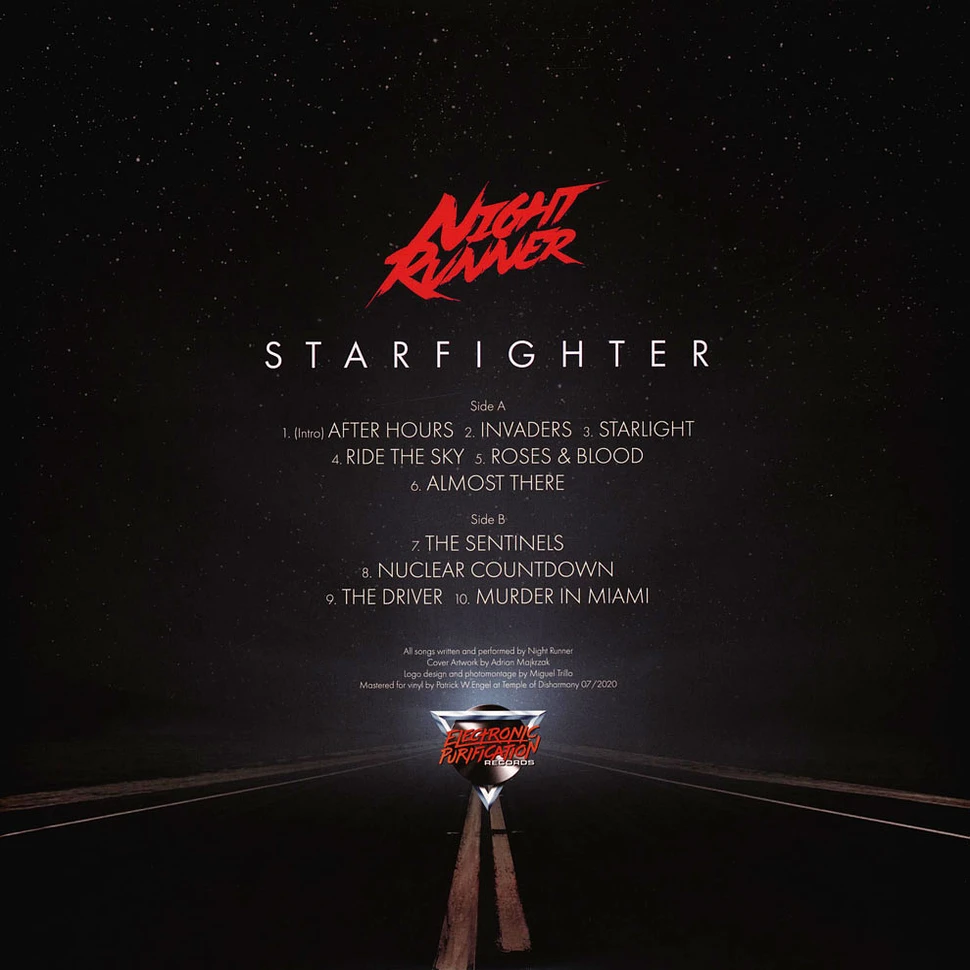 Night Runner - Starfighter Pink Vinyl Edition