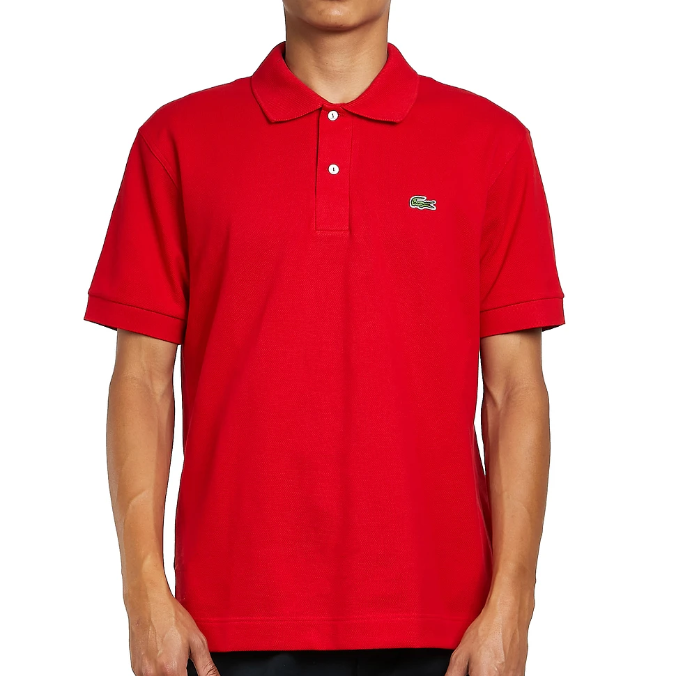 Lacoste - Short Sleeved Ribbed Collar Shirt