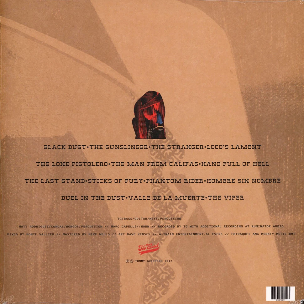 Tommy Guerrero - No Mans Land Black Vinyl Edition