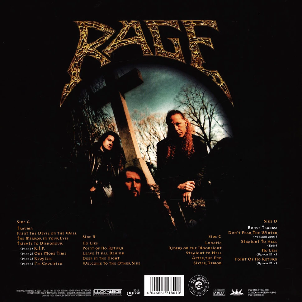 Rage - Welcome To The Other Side Remastered Edition
