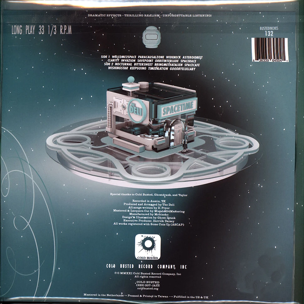 The Deli - Spacetime Transparent Mint Green Vinyl Edition