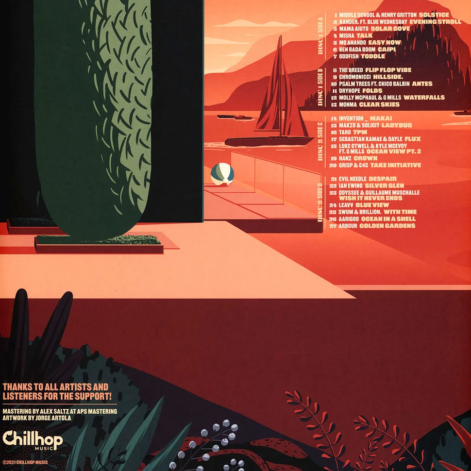 V.A. - Chillhop Essentials Summer 2021 Red Vinyl Edition