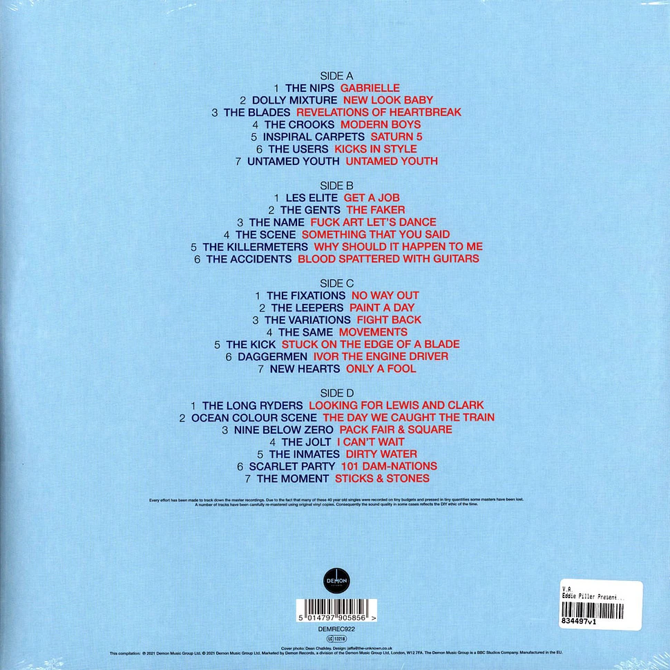 V.A. - Eddie Piller Presents The Mod Revival Part 2 Blue / Red Vinyl Edition