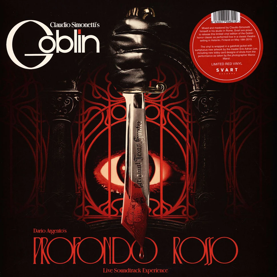 Claudio Simonetti's Goblin - Profondo Rosso - Live Soundtrack Experience Red Vinyl Edition