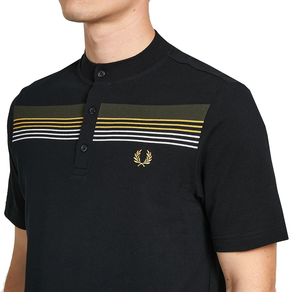 Fred Perry - Engineered Stripe Henley Shirt