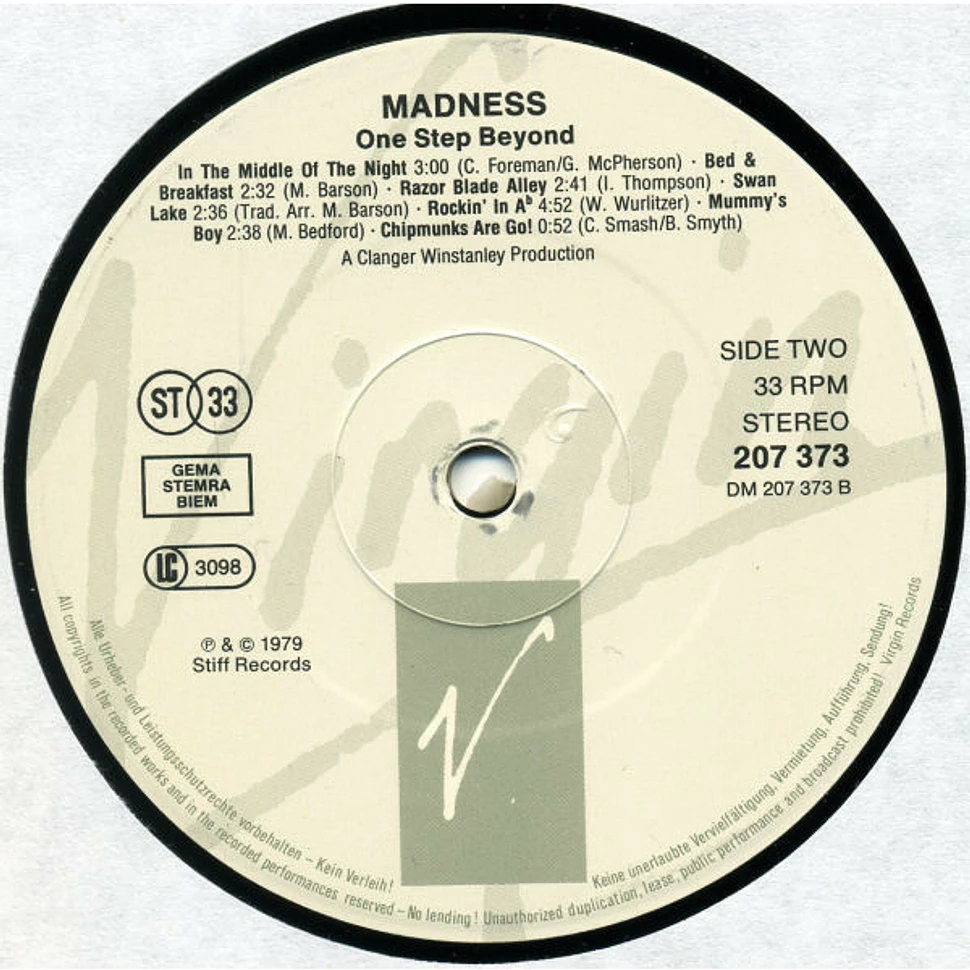 Madness - One Step Beyond... - Vinyl LP - 1988 - EU - Reissue | HHV