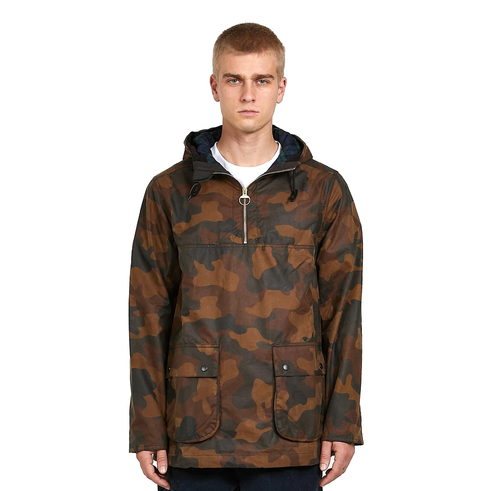 Barbour White Label - Wax Camo Smock