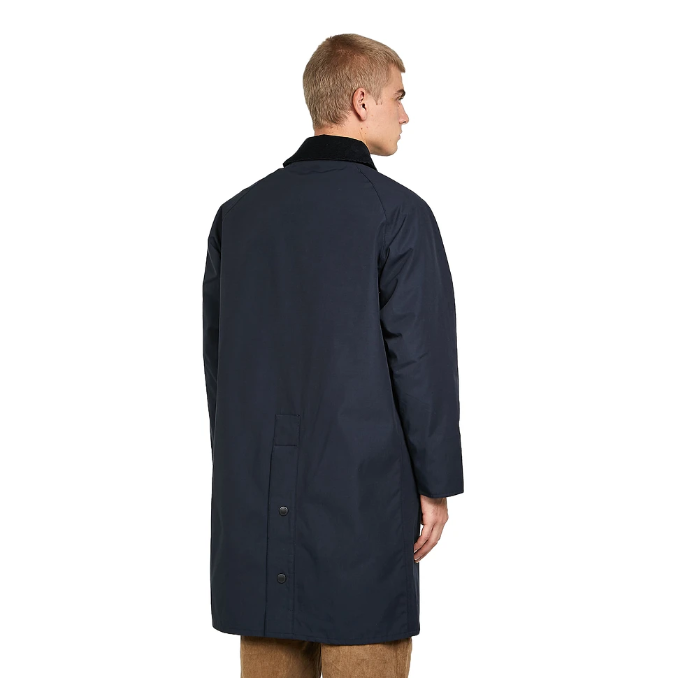 Barbour White Label - Waterproof Slim Burghley Jacket (Navy) | HHV