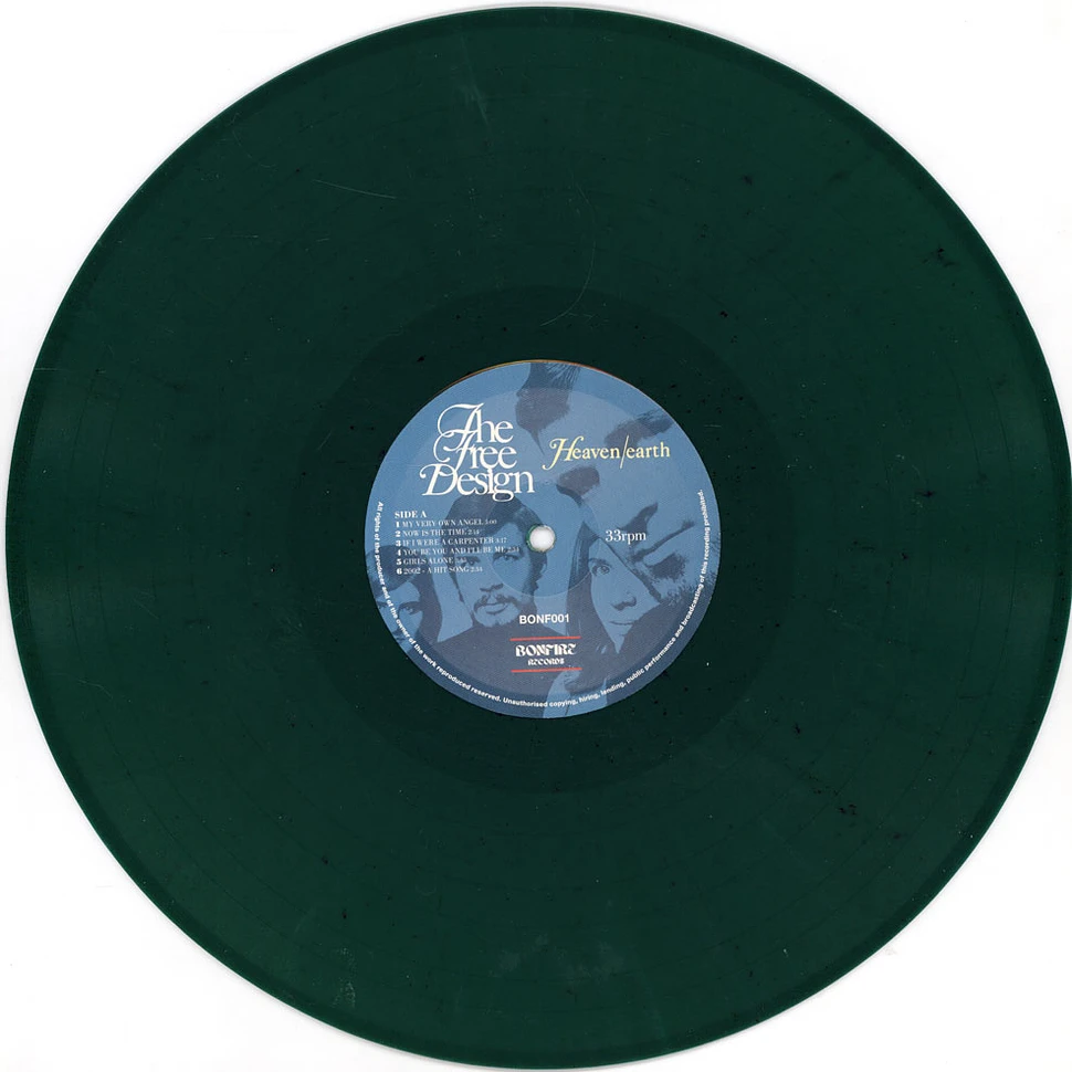 The Free Design - Heaven / Earth HHV Exclusive Green Vinyl Edition
