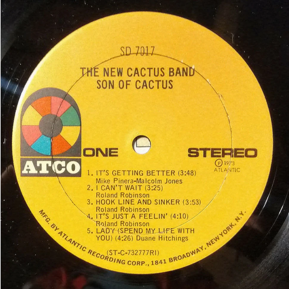 The New Cactus Band - Son Of Cactus