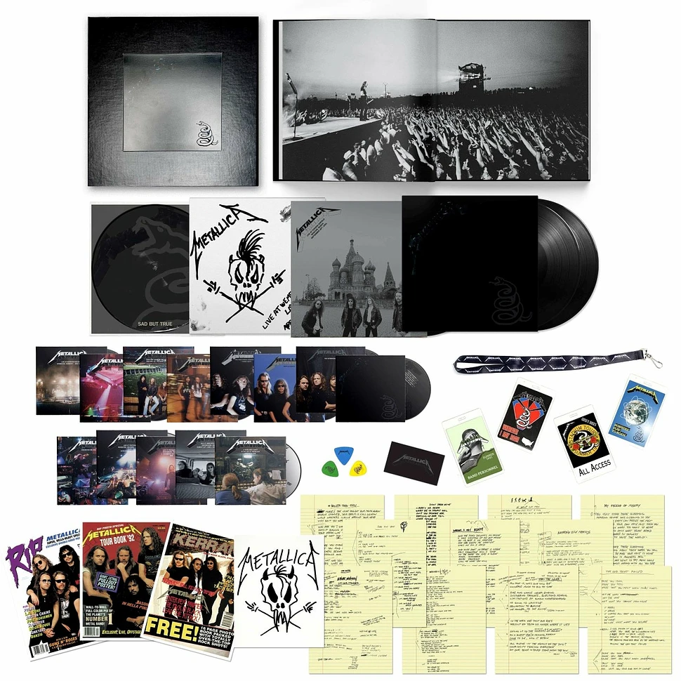 Metallica - Metallica Remastered Limited Super Deluxe Box Edition