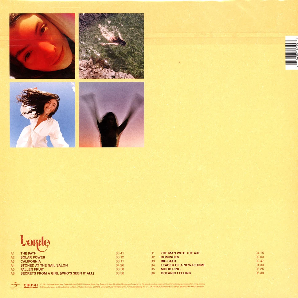 Lorde - Solar Power Indie Exclusive Brown Vinyl Edition