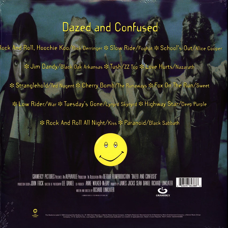 V.A. - OST Dazed And Confused Purple Translucend Vinyl Edition