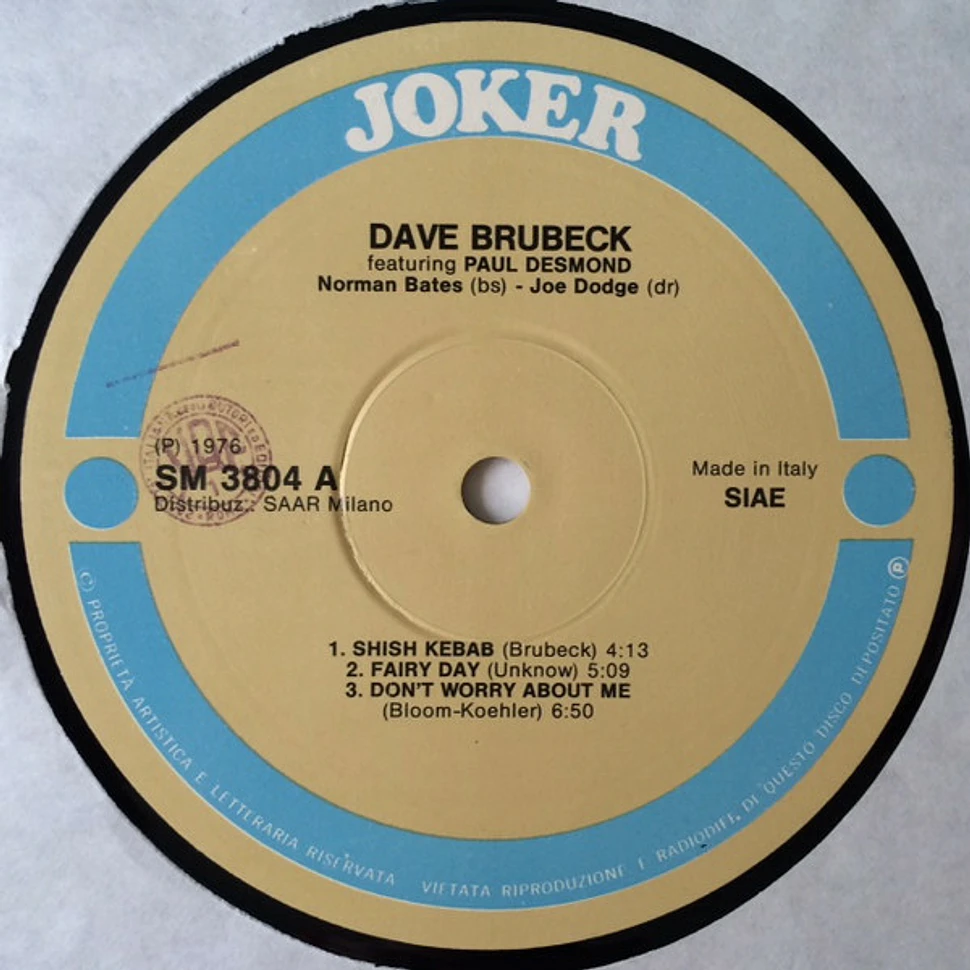 Dave Brubeck - Dave Brubeck