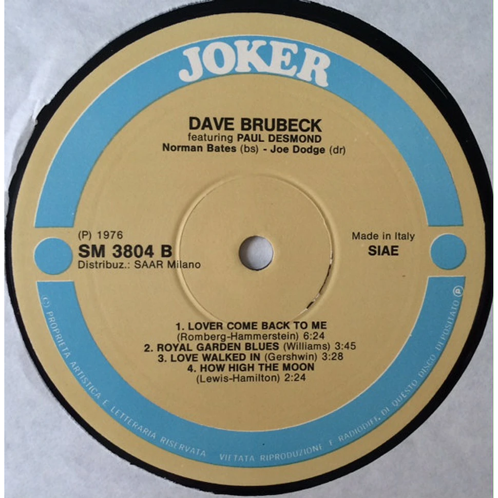 Dave Brubeck - Dave Brubeck