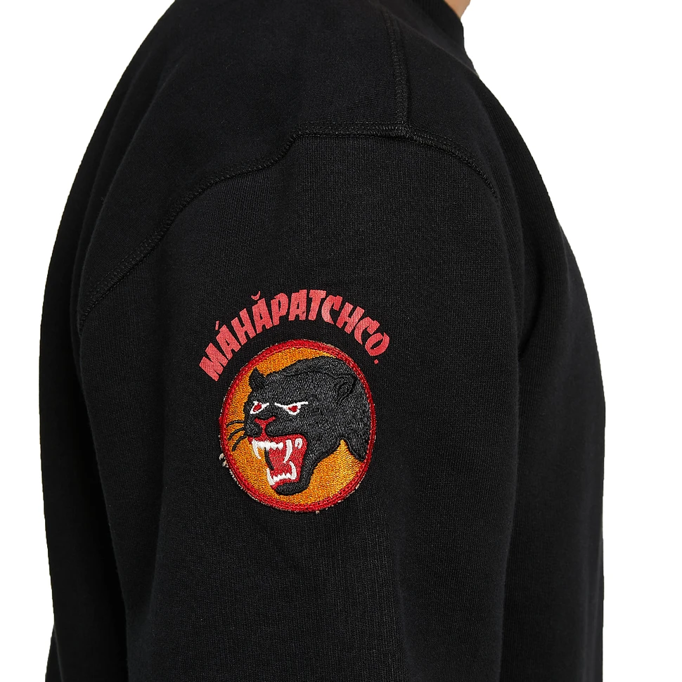 Maharishi - Vintage Panther Patch Crew Neck Sweater