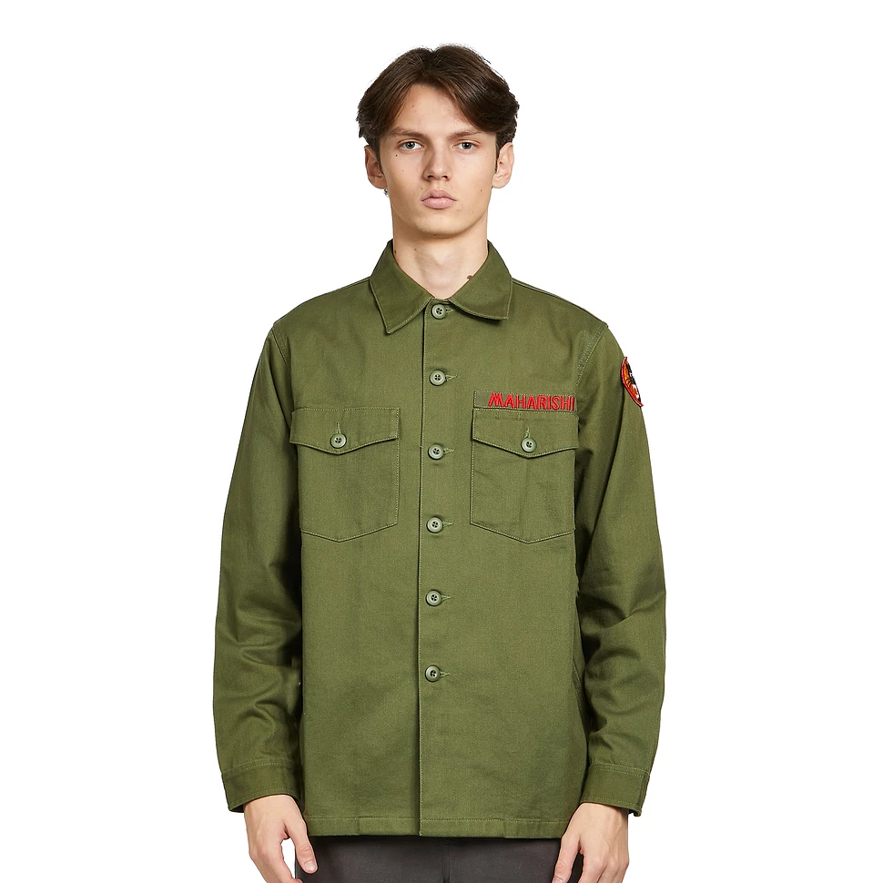 Maharishi - Panther Embroidered Shirt