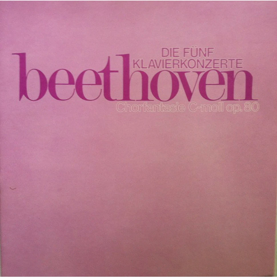 Ludwig van Beethoven - Daniel Barenboim - Otto Klemperer - Die Fünf Klavierkonzerte / Chorfantasie C-moll Op. 80