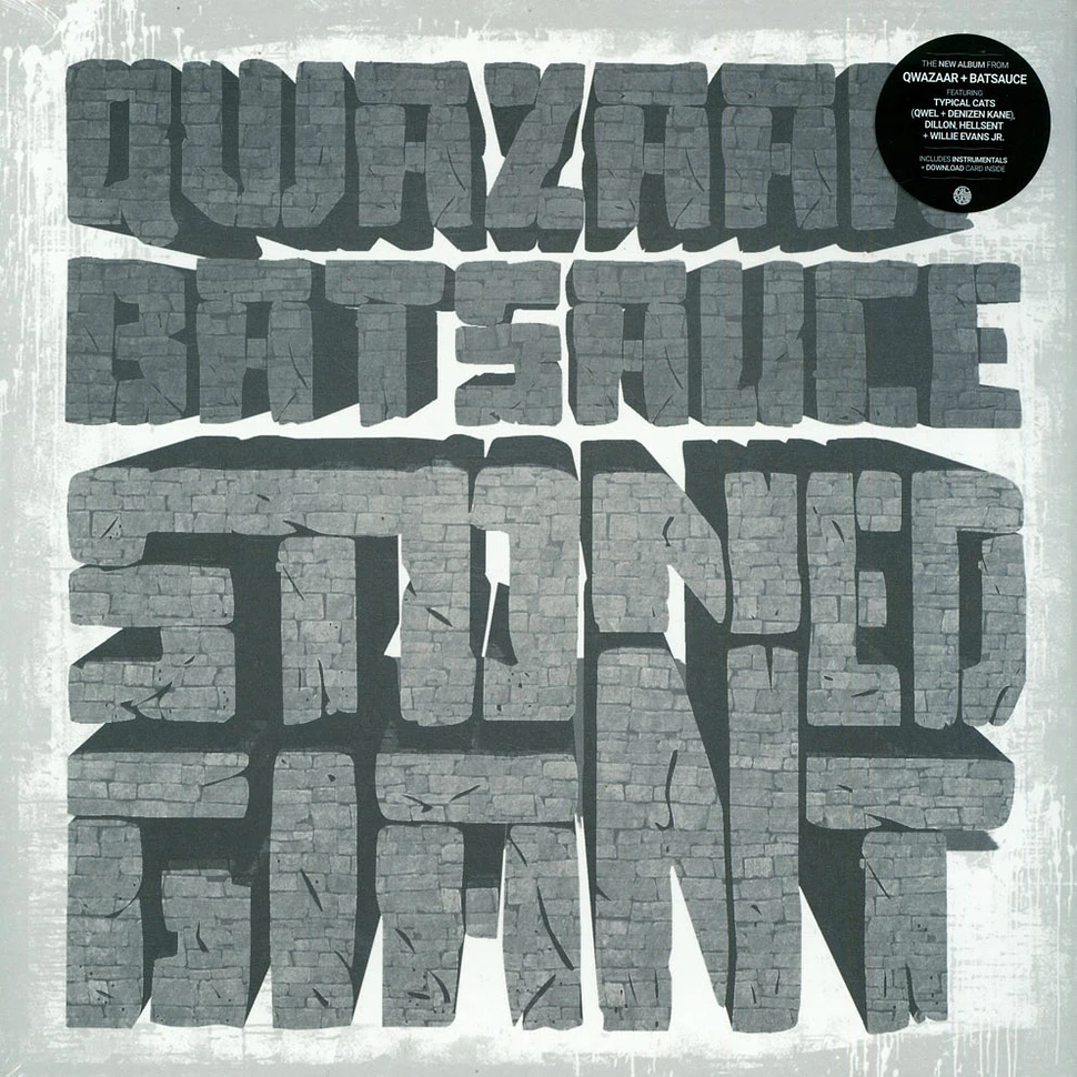 Qwazaar & Batsauce - Stoned Giant Grey Marble Vinyl Edition Edition