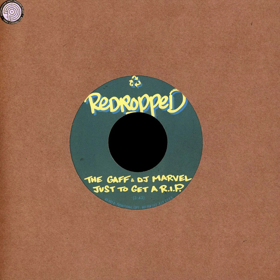 The Gaff - Redropped 002 Yellow Vinyl Edition