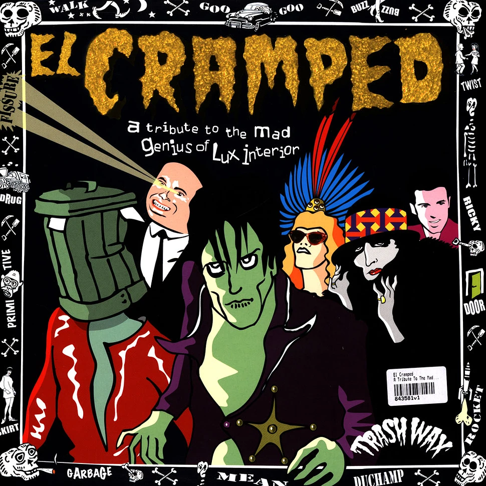El Cramped - A Tribute To The Mad Genius Lux Interior (Colored Vinyl)