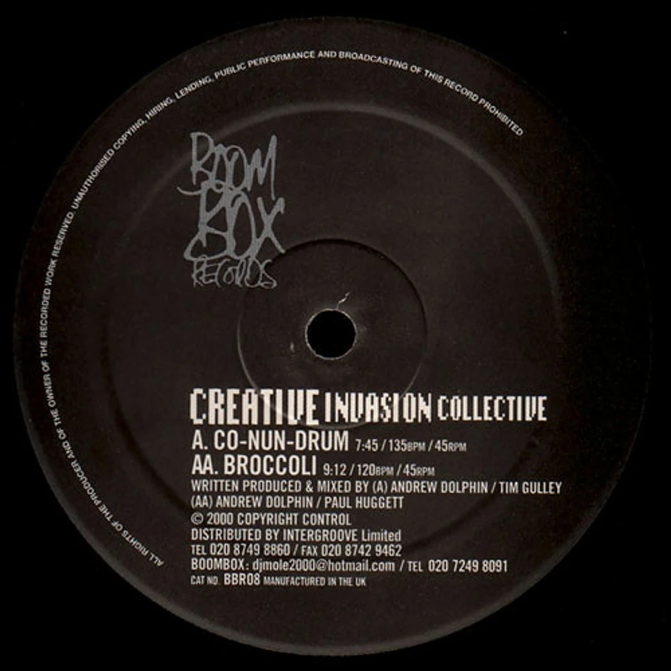 Creative Invasion Collective - Co-Nun-Drum / Broccoli