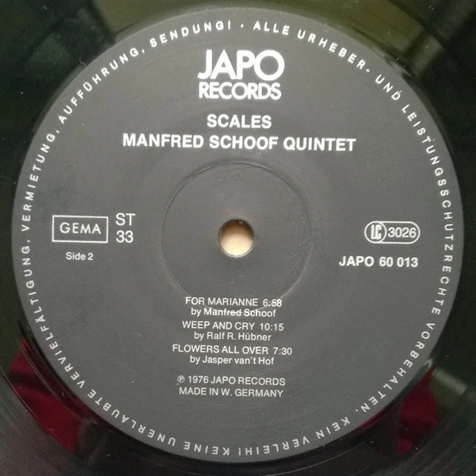 Manfred Schoof Quintet - Scales