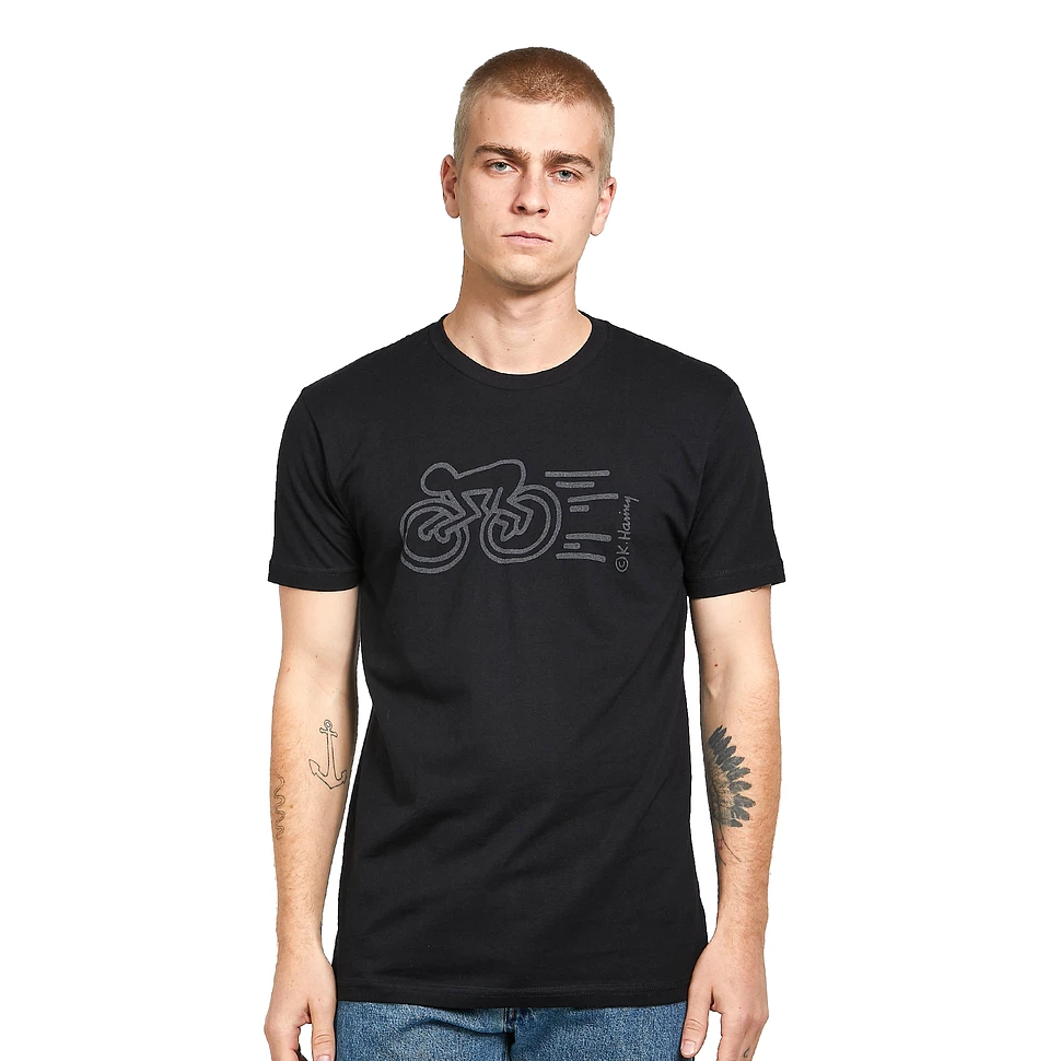 Keith Haring - Speed Bicyle T-Shirt (Black) | HHV
