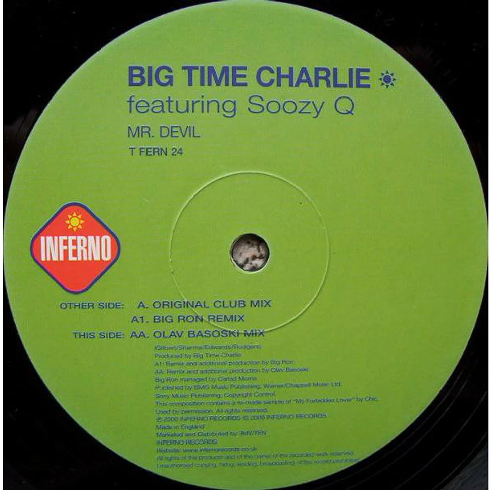 Big Time Charlie - Mr. Devil