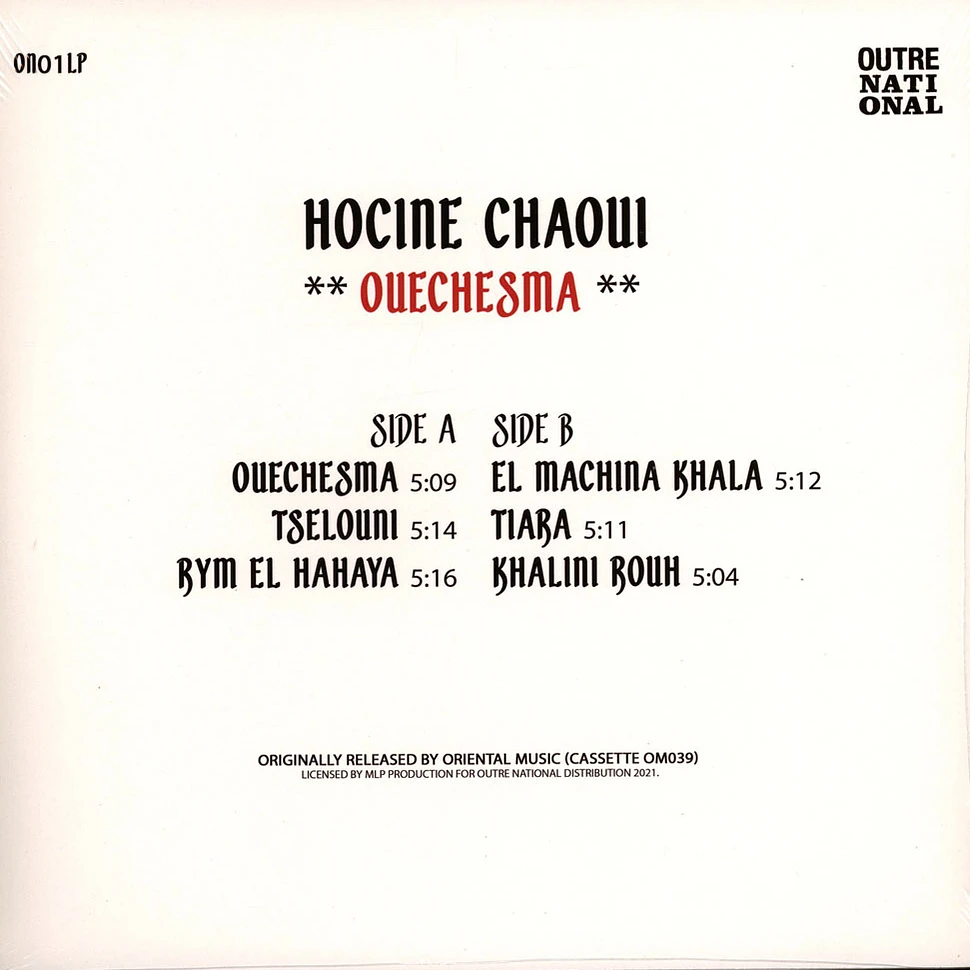 Hocine Chaoui - Ouechesma