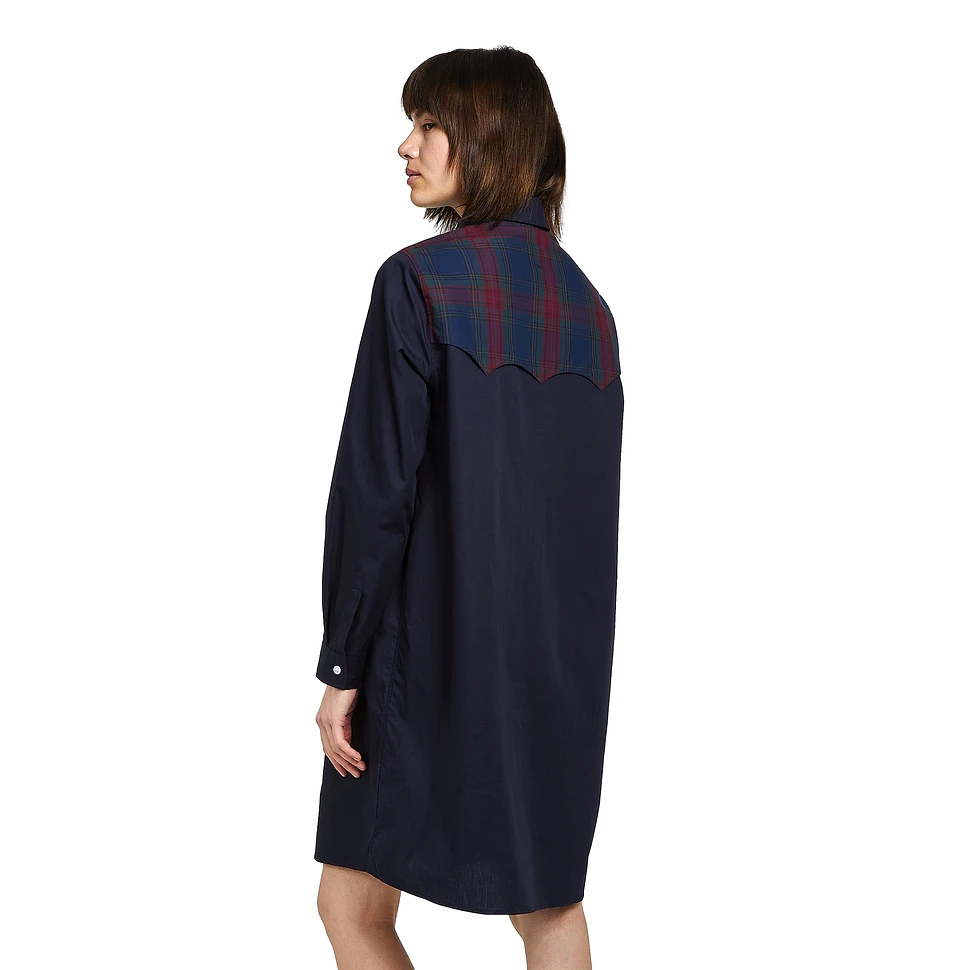 Fred Perry - Tartan Panel Shirt Dress