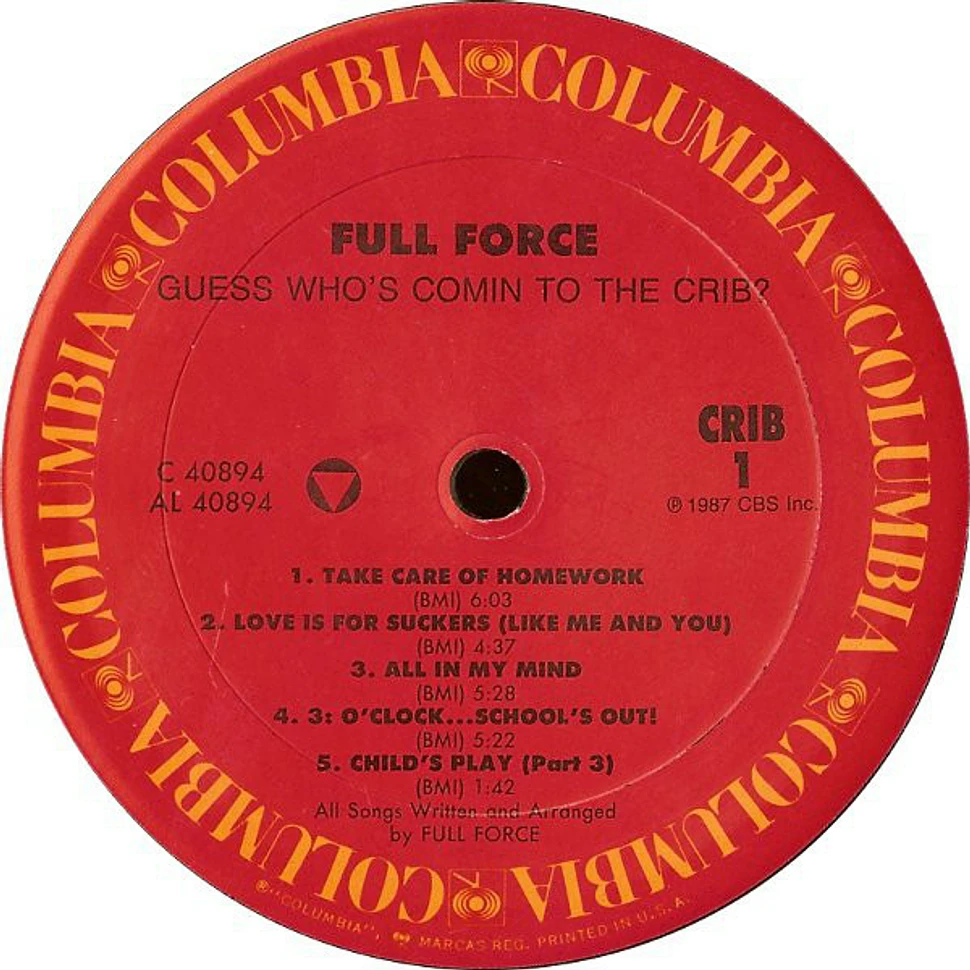 Full Force - Guess Who's Comin' To The Crib?