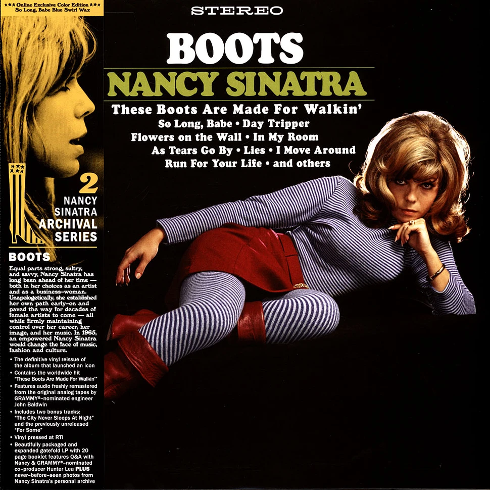 Nancy Sinatra - Boots Blue Vinyl Edition
