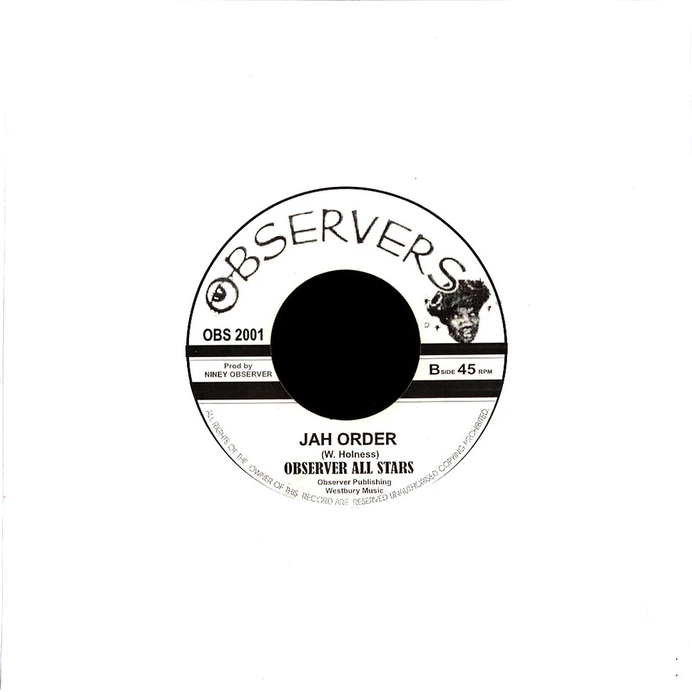 Luciano / Observer All Stars - New World Order / Jah Order