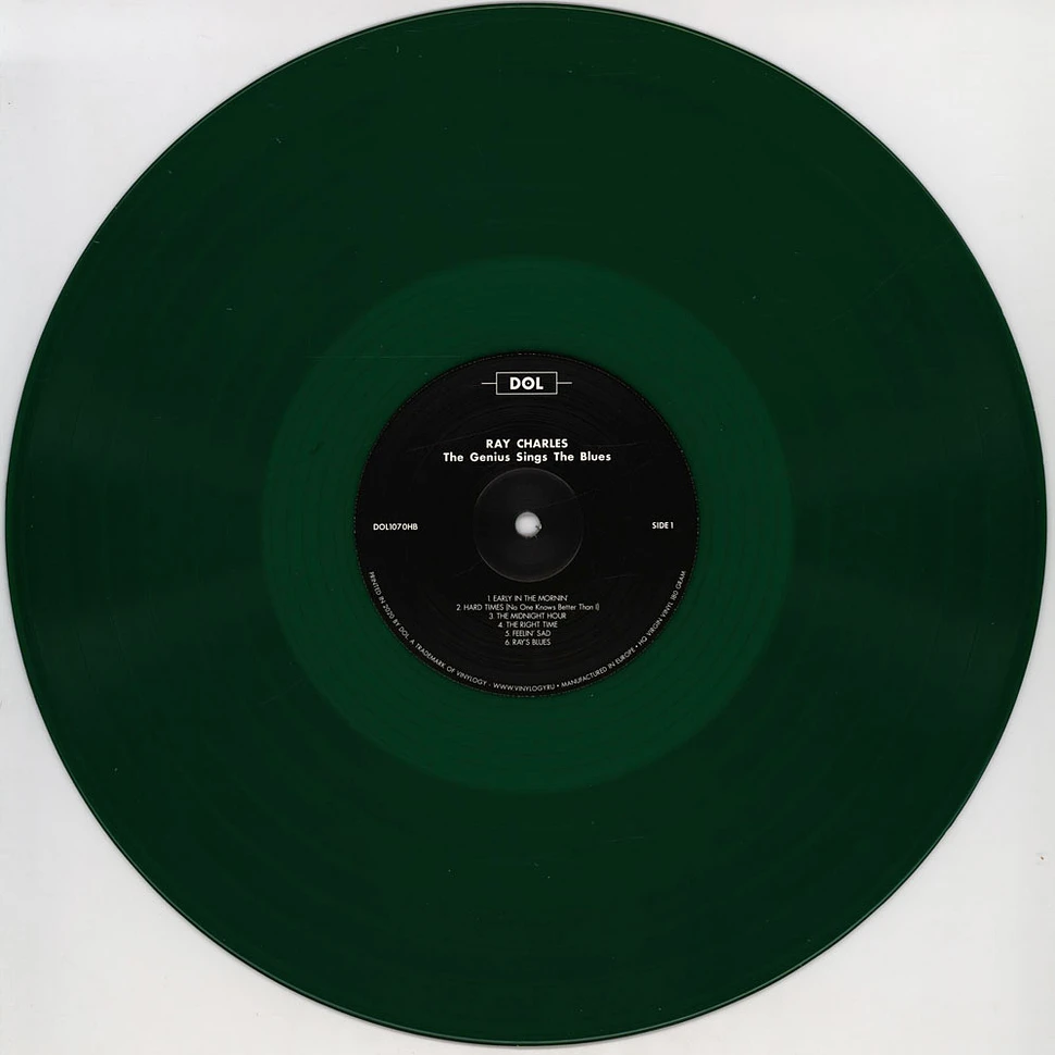 Ray Charles - The Genius Sings The Blues Green Vinyl Edition