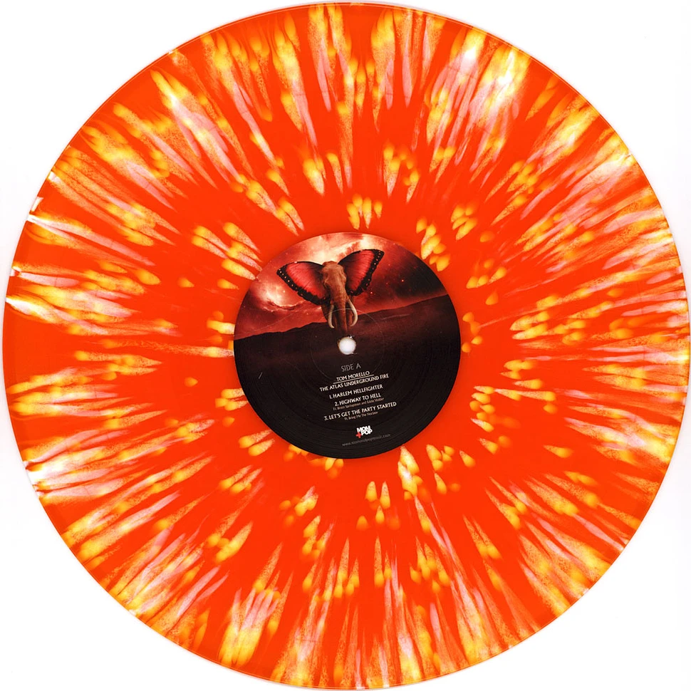 Tom Morello - The Atlas Underground Fire Orange Splatter Vinyl Edition