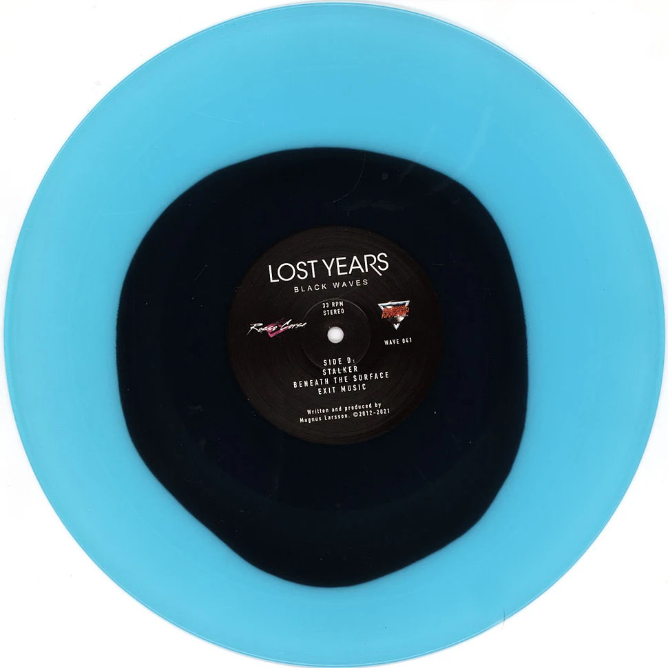 Lost Years - Black Waves Blue Vinyl Edition