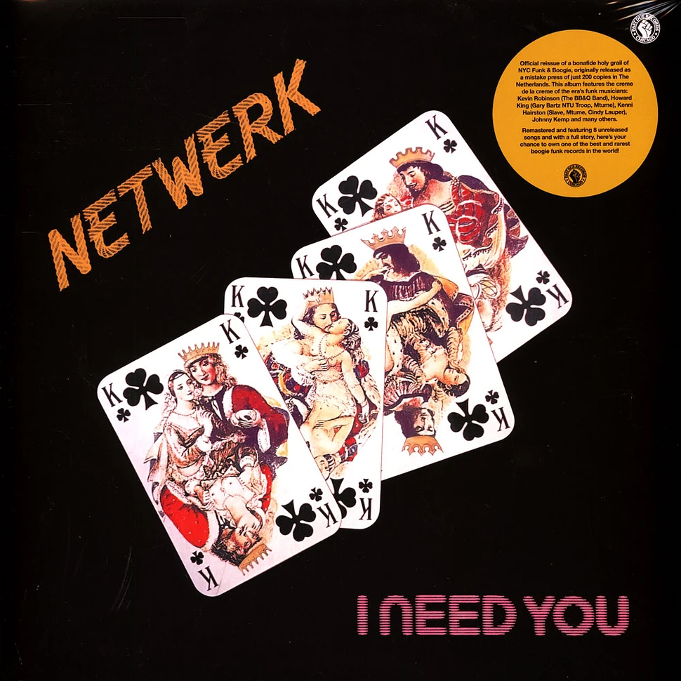 Netwerk - I Need You