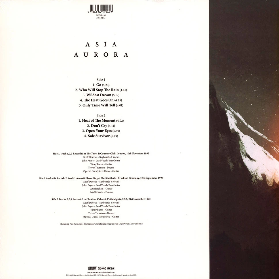 Asia - Aurora - Best Of Live