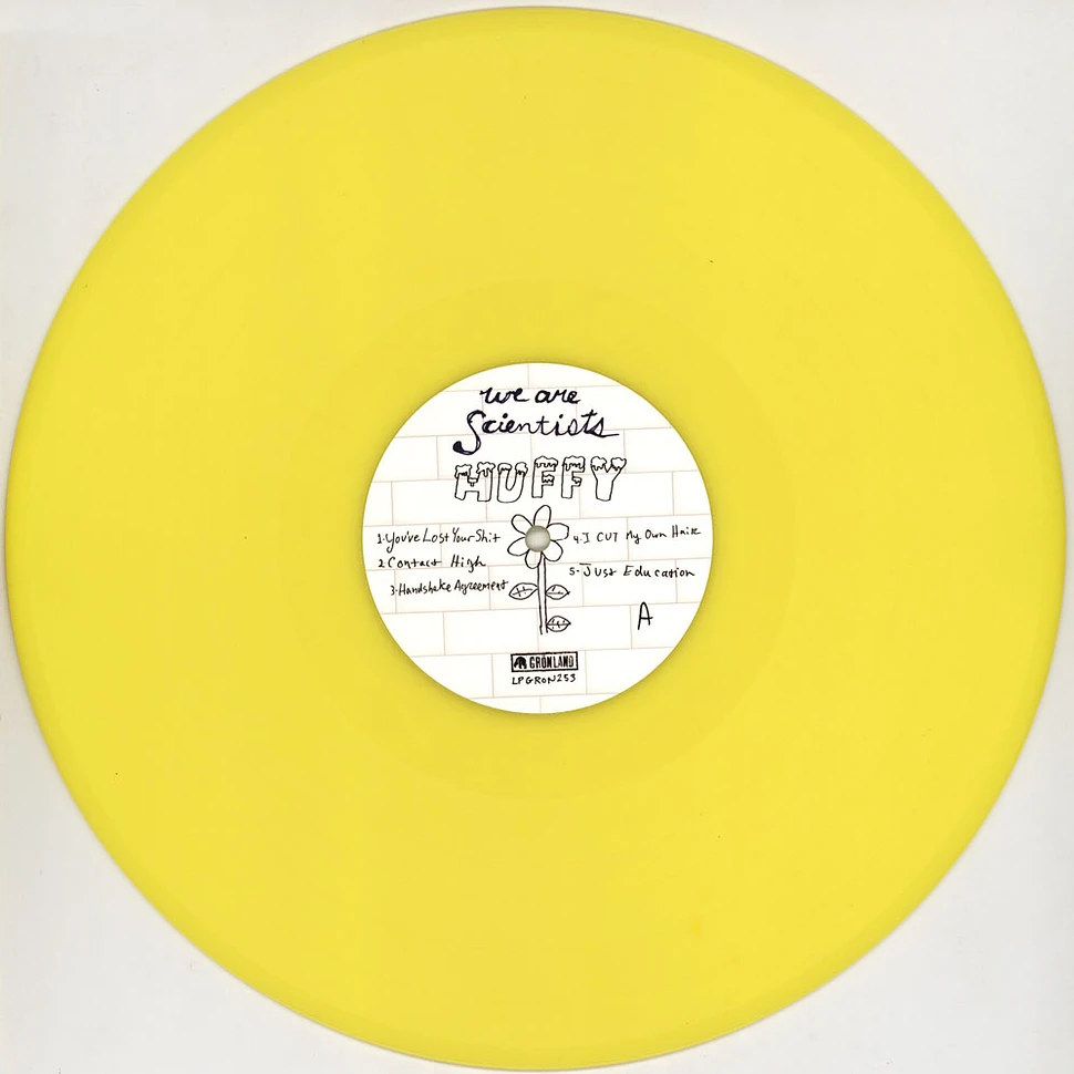 We Are Scientists - Huffy Solid Yellow Vinyl Edition