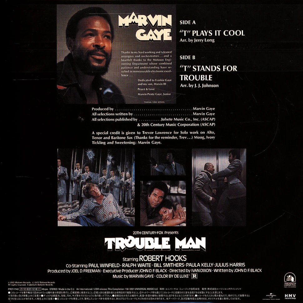 Marvin Gaye - T Plays It Cool / "T" Stands For Trouble