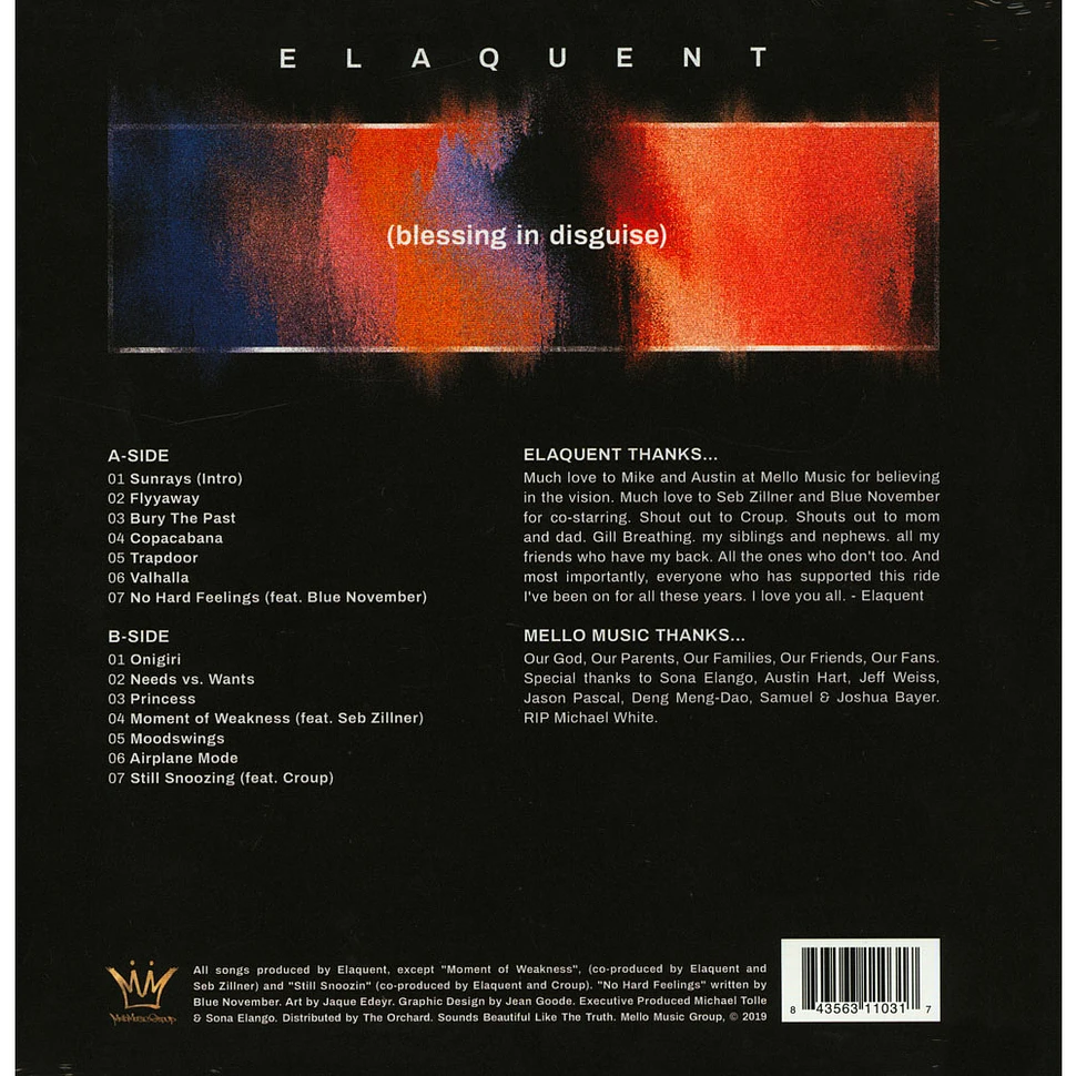 Elaquent - (blessing in disguise)