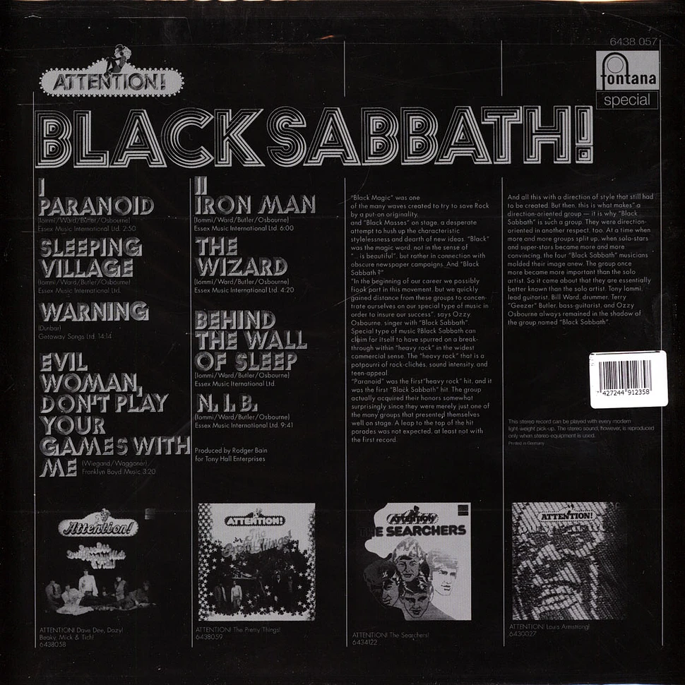 Black Sabbath - Attention Black Sabbath