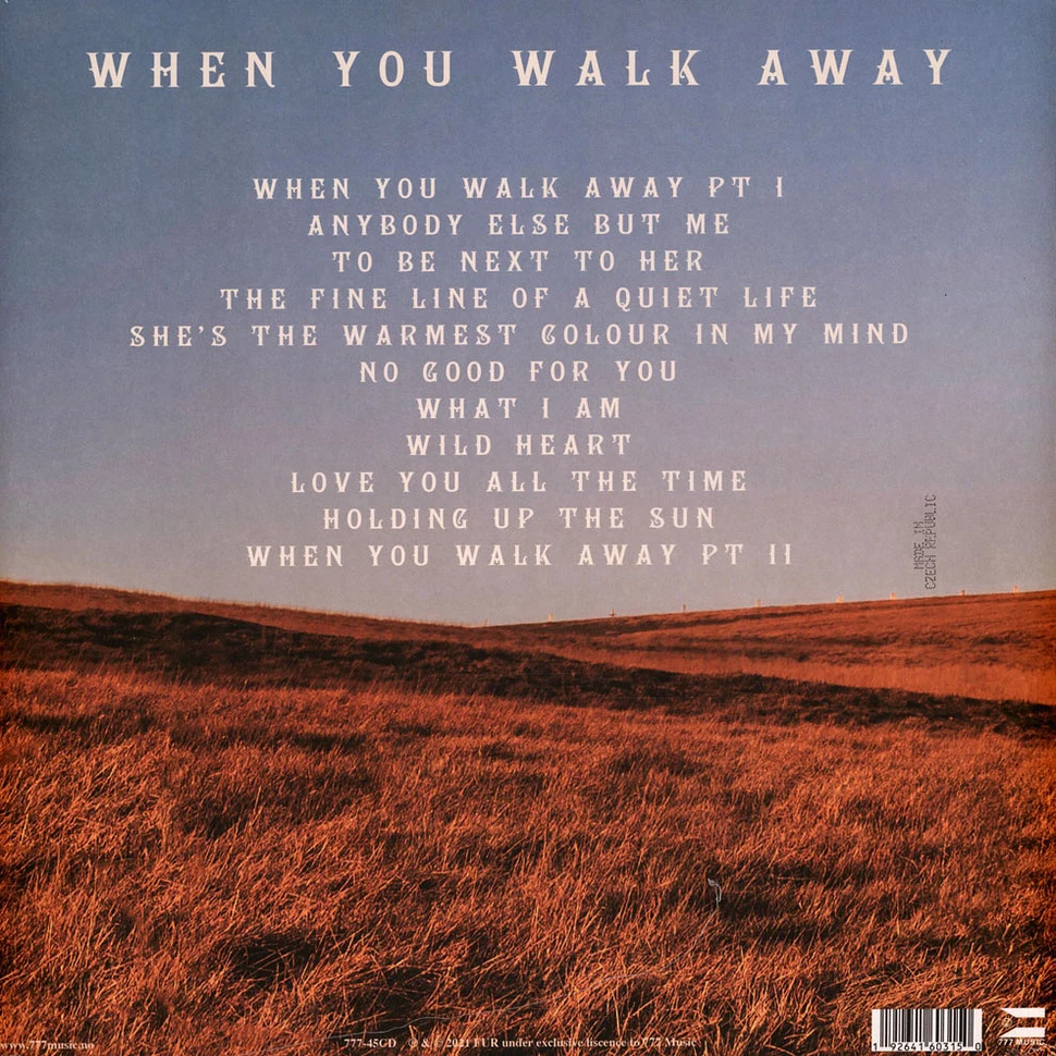 Fur - When You Walk Away Bone Colored Vinyl Edition